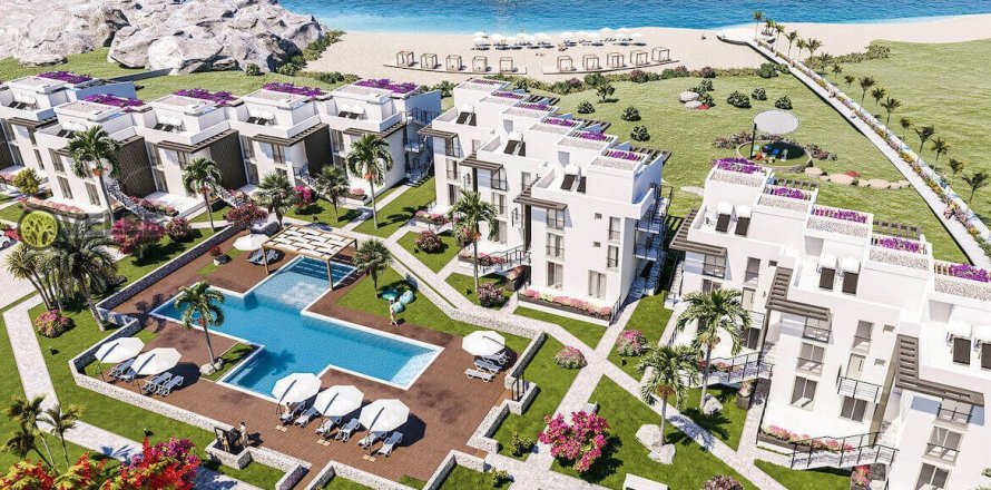 2+1 Takleilighet i Kucukerenkoy, Girne, Nr. 213929