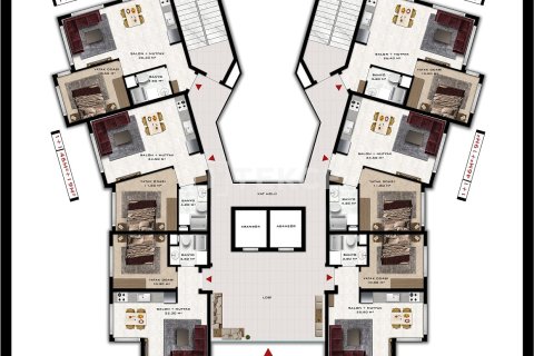 1+1 Wohnung in Aksu, Antalya, Türkei Nr. 226574 - 8