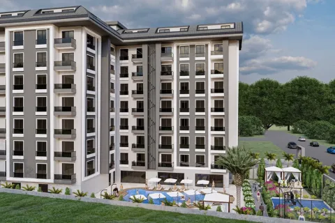1+1 Lejlighed i Alanya, Antalya, Tyrkiet Nr. 223634 - 3