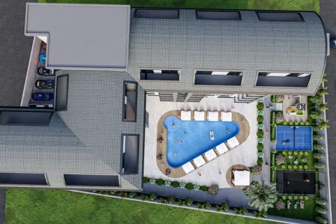 1+1 Lejlighed i Alanya, Antalya, Tyrkiet Nr. 223634 - 12