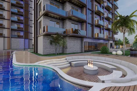 1+1 Lejlighed i Alanya, Antalya, Tyrkiet Nr. 223631 - 7