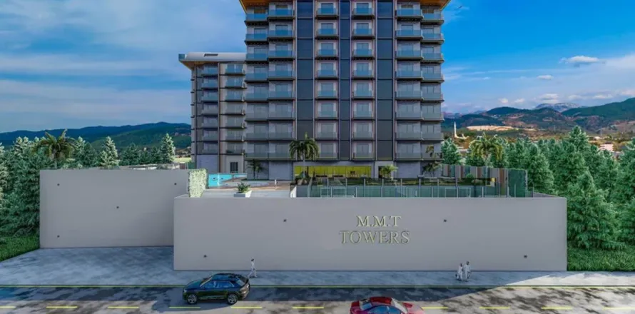 1+1 Lejlighed i Alanya, Antalya, Tyrkiet Nr. 223631