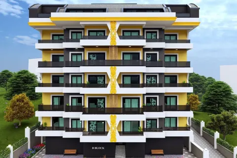 1+1 Lejlighed i Alanya, Antalya, Tyrkiet Nr. 223632 - 3