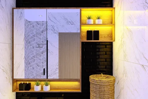 1+1 Lejlighed i Alanya, Antalya, Tyrkiet Nr. 223632 - 23