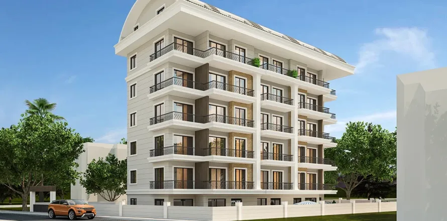 1+1 Lejlighed i Alanya, Antalya, Tyrkiet Nr. 223635