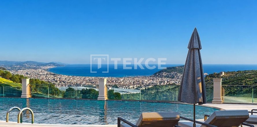 آپارتمان در Alanya ، ترکیه 3 خوابه ، 192 متر مربع. شماره 237447