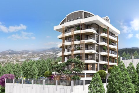 2+1 Lejlighed  i Alanya, Antalya, Tyrkiet Nr. 226434 - 4