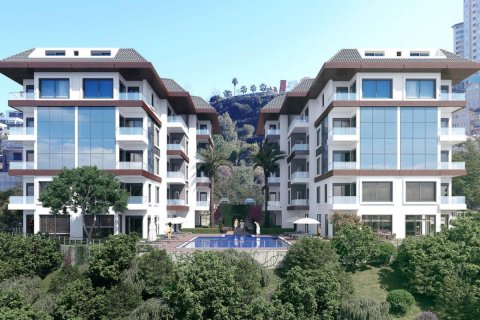 Lejlighed  i Kargicak, Alanya, Antalya, Tyrkiet Nr. 94557