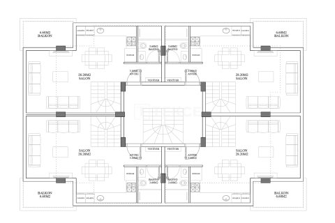 Apartment for sale in Antalya, Turkey, 3 bedrooms, 95m2, No. 225477 – photo 10