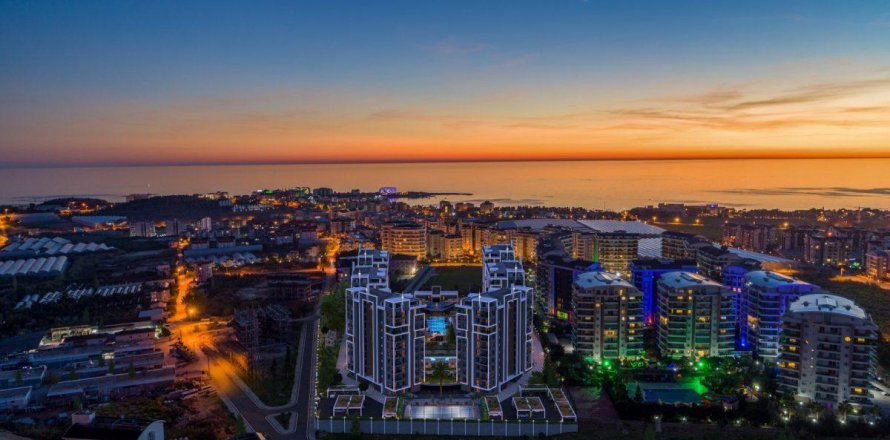 Квартира  2-х ком. в Авсалларе, Анталья, Турция №95076