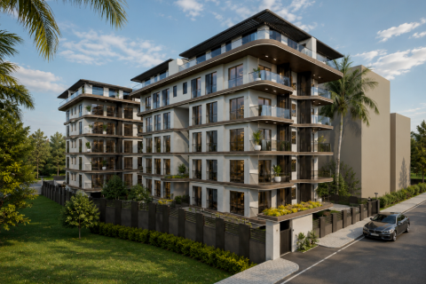 2+1 Lejlighed  i Alanya, Antalya, Tyrkiet Nr. 237657