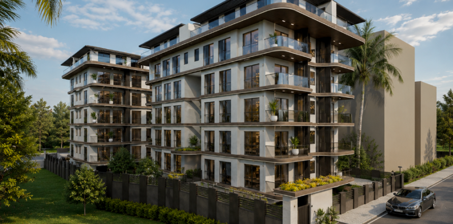 2+1 Leilighet i Alanya, Antalya, Tyrkia Nr. 237657