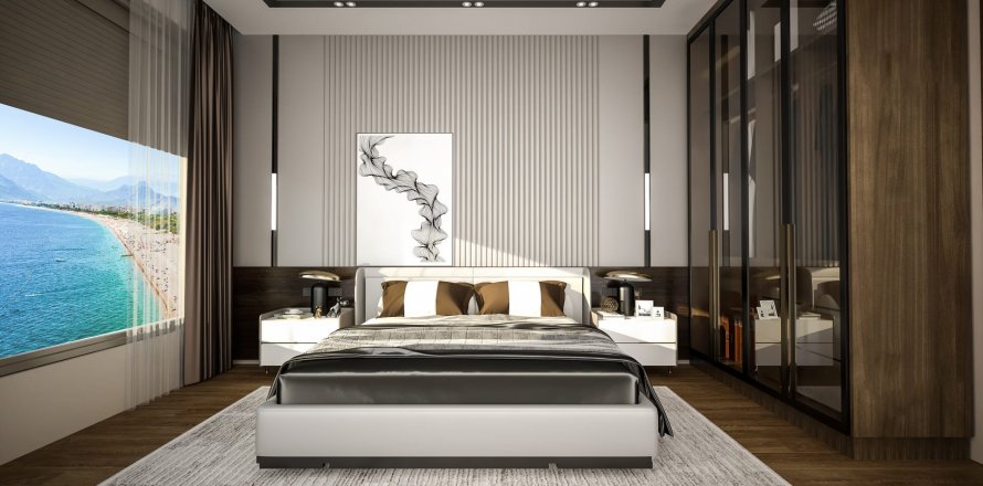Квартира  1+1 в Аксу, Анталья, Турция №98782