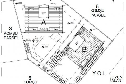 1+1 Lägenhet  i Oba, Antalya, Turkiet Nr. 98714 - 9