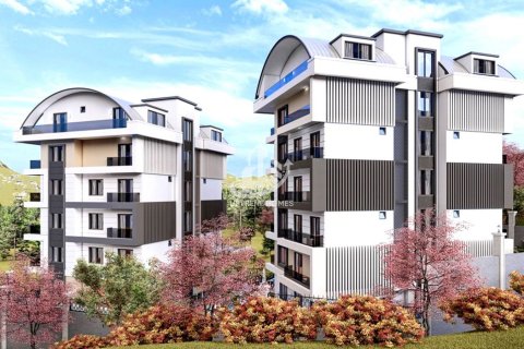 1+1 Lägenhet  i Oba, Antalya, Turkiet Nr. 98714 - 2