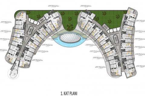 Penthouse i Kargicak, Alanya, Antalya, Tyrkiet Nr. 95193 - 3