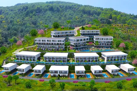 1+1 Lejlighed  i Alanya, Antalya, Tyrkiet Nr. 224025