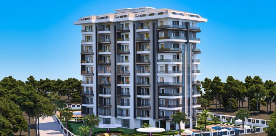 Leilighet i Avsallar, Antalya, Tyrkia Nr. 94609