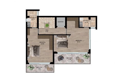 Villa i Alanya, Antalya, Tyrkiet Nr. 94606 - 18