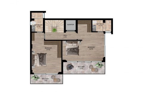 Villa i Alanya, Antalya, Tyrkiet Nr. 94606 - 20