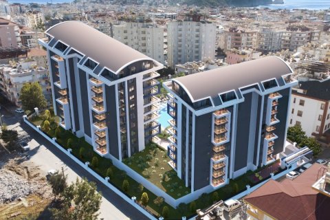 آپارتمان در  Alanya ، ترکیه 2 خوابه ، 115 متر مربع.  شماره 110714