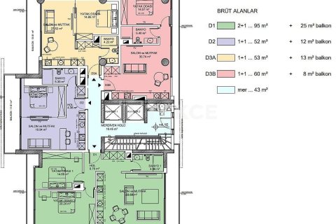 Apartment for sale in Girne, Northern Cyprus, 2 bedrooms, 120m2, No. 212522 – photo 25