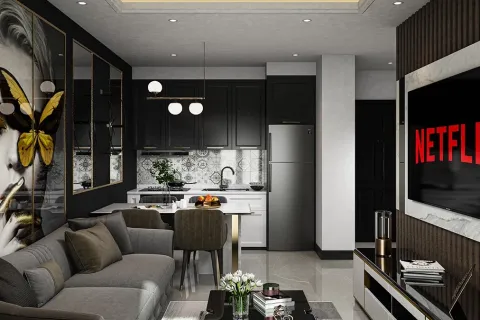 1+1 Wohnung  in Alanya, Antalya, Türkei Nr. 223612 - 14
