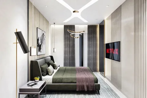 1+1 Lejlighed i Alanya, Antalya, Tyrkiet Nr. 223614 - 8