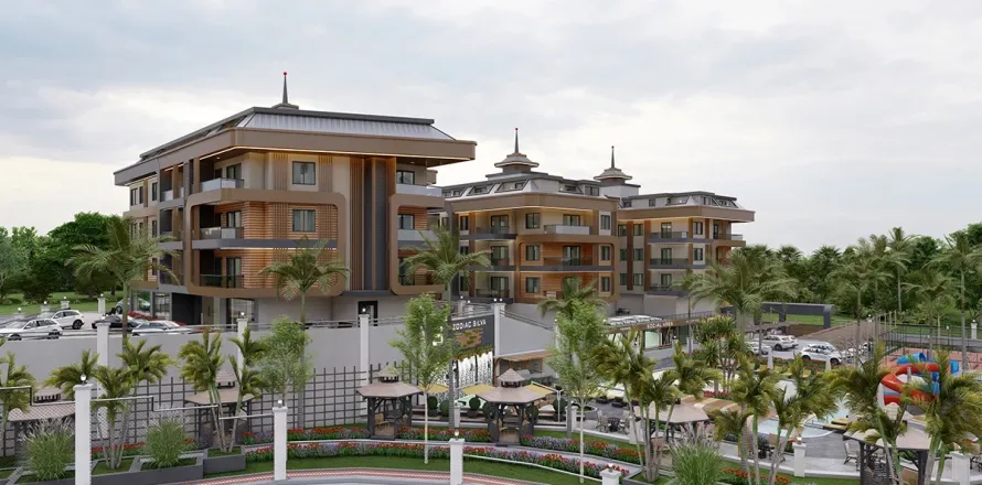 1+1 Lejlighed i Alanya, Antalya, Tyrkiet Nr. 223614