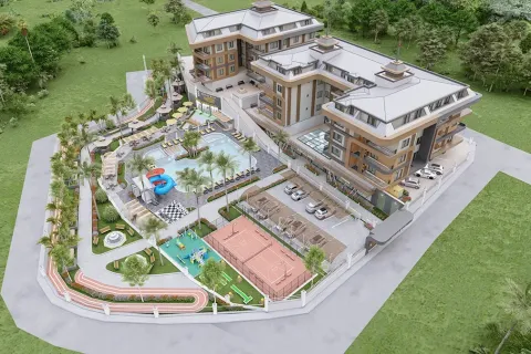 1+1 Lejlighed i Alanya, Antalya, Tyrkiet Nr. 223614 - 3