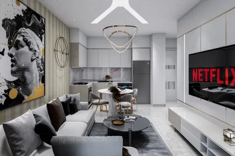 1+1 Lejlighed i Alanya, Antalya, Tyrkiet Nr. 223614 - 22