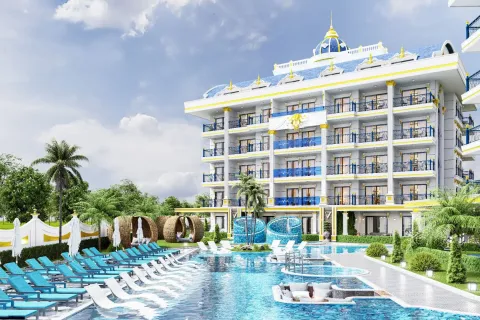 1+1 Leilighet  i Oba, Antalya, Tyrkia Nr. 219499 - 3