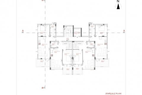 Leilighet i Alanya, Antalya, Tyrkia Nr. 93478 - 8