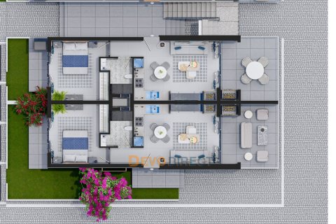 2+1 Villa  i Yeni Erenkoy, Guzelyurt,  Nr. 225590 - 14