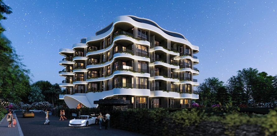 Erhvervsejendom i Kargicak, Alanya, Antalya, Tyrkiet Nr. 222354