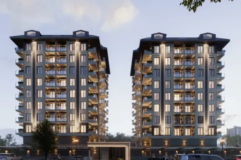 1+1 Lägenhet i Alanya, Antalya, Turkiet Nr. 223483