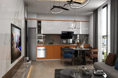 2+1 Lejlighed  i Alanya, Antalya, Tyrkiet Nr. 223482 - 17