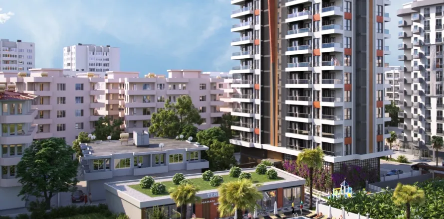 2+1 Lejlighed  i Alanya, Antalya, Tyrkiet Nr. 223482