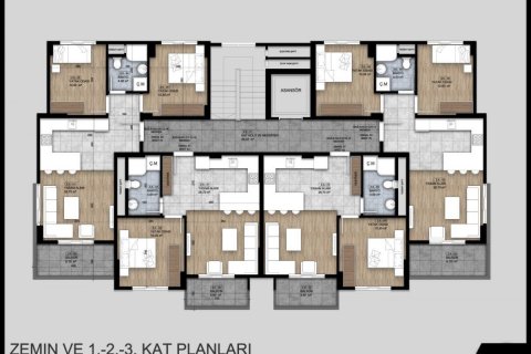 Takleilighet i Okurcalar, Alanya, Antalya, Tyrkia Nr. 105231 - 24