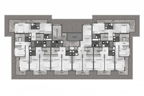 2+1 Takleilighet  i Alanya, Antalya, Tyrkia Nr. 44297 - 4