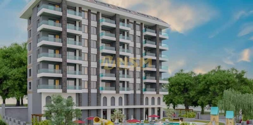 Daire  1+1  Alanya, Antalya, Türkiye №104814