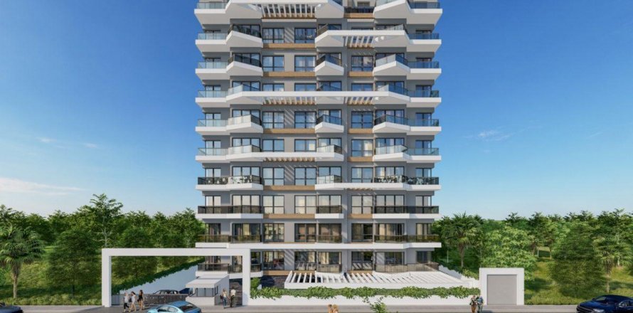 Lägenhet  i Mahmutlar, Antalya, Turkiet Nr. 94655