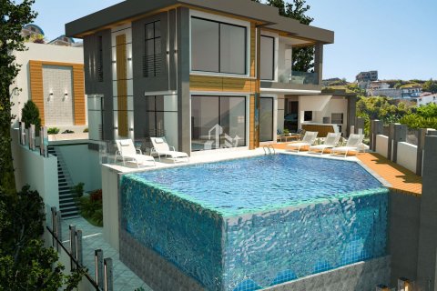 4+1 Villa i Kargicak, Alanya, Antalya, Turkiet Nr. 98355 - 14