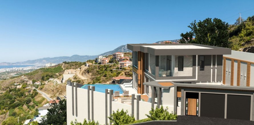 4+1 Villa i Kargicak, Alanya, Antalya, Turkiet Nr. 98355