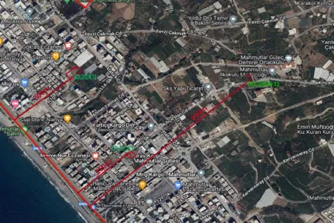 1+1 Lejlighed i Alanya, Antalya, Tyrkiet Nr. 223654 - 7