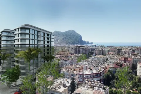 2+1 Lejlighed  i Alanya, Antalya, Tyrkiet Nr. 223651 - 5