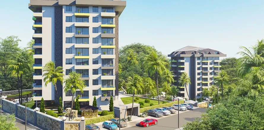 1+1 Leilighet i Alanya, Antalya, Tyrkia Nr. 223650