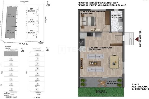 3+1 Leilighet i Aksu, Antalya, Tyrkia Nr. 221613 - 30