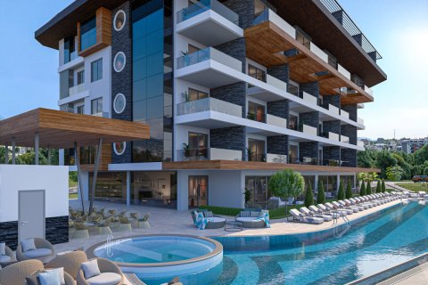 1+1 Lejlighed  i Kestel, Antalya, Tyrkiet Nr. 225757