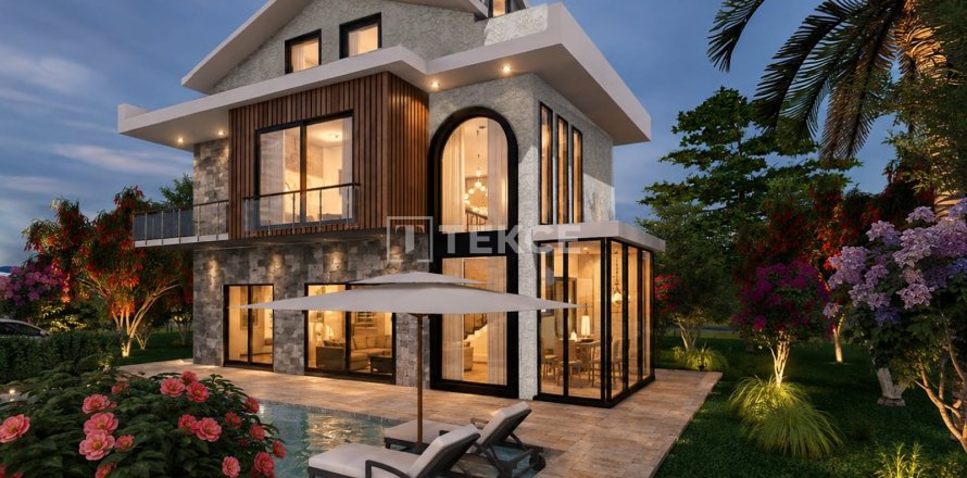 4+1 Villa i Fethiye, Mugla, Turkiet Nr. 237533